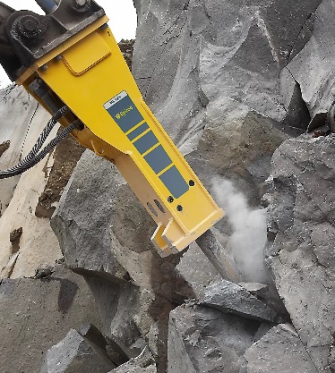 Mellomtung hydraulisk slaghammer